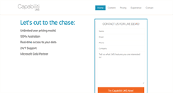 Desktop Screenshot of capabiliti.com.au